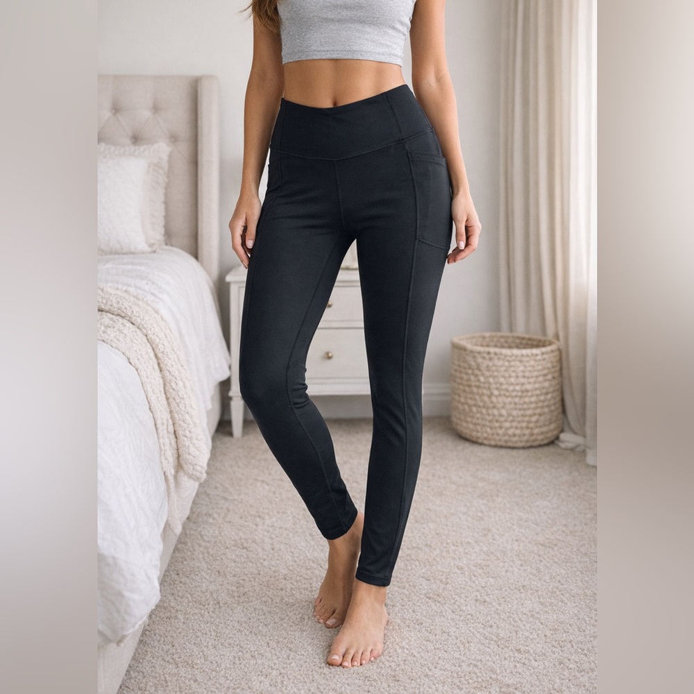 🖤 Victoria’s Secret Black High-Waisted Leggings | Size 14 🖤